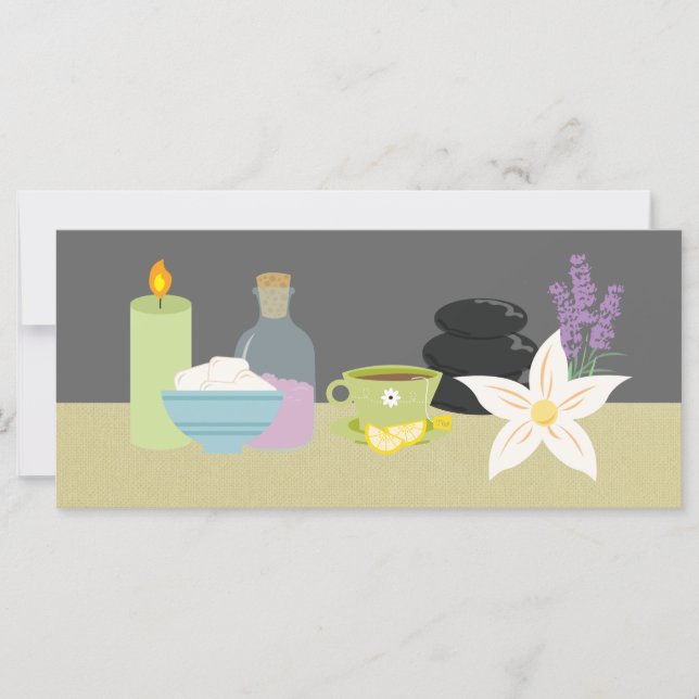 Certificados de regalo de spa por día (Anverso)