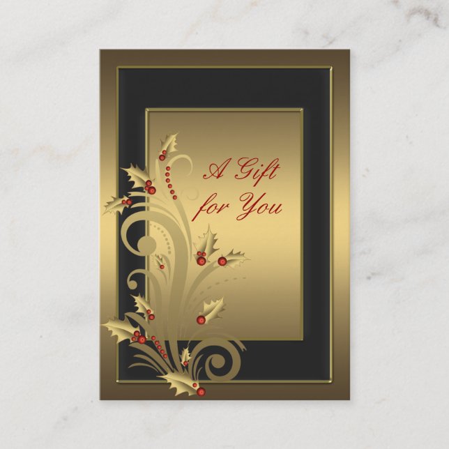 Certificados de regalo de vacaciones corporativas (Anverso)