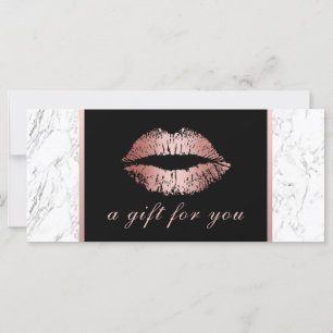 Certificados De Regalo   Labios de oro Rosa Mármol