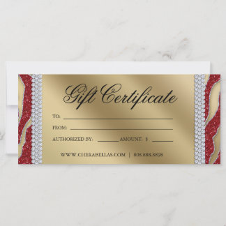 Certificados de regalo Navidades de joyería del sa