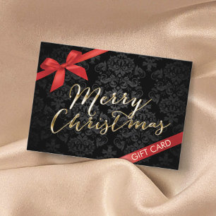 Certificados de regalo navideño