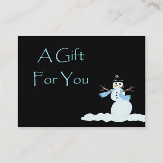 Certificados de tarjetas de regalo para Navidades