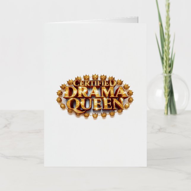 Certified Drama Queen (Anverso)