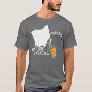 Cerveza artesanal local Ohio Bebe Camiseta local