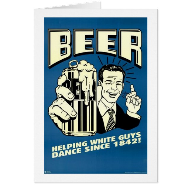 Cerveza - Ayudando a los blancos a bailar desde 18 (Frente)