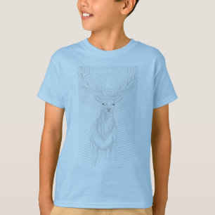 Cerveza bajo la camiseta de cielo nocturno