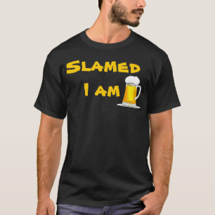 Cerveza bebiendo camiseta