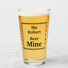 Cerveza "BEER MINE" personalizada
