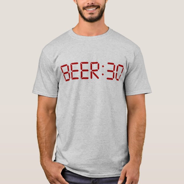 CERVEZA: Camiseta 30 (Anverso)