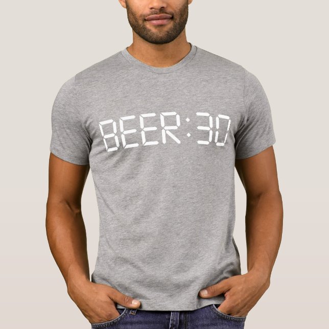 CERVEZA: Camiseta 30 (Anverso)