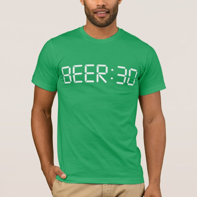 CERVEZA: Camiseta 30 (Anverso)