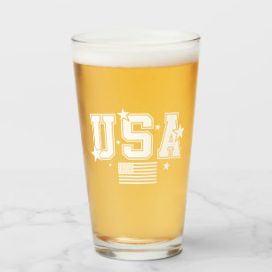 Cerveza con bandera de EE. UU.