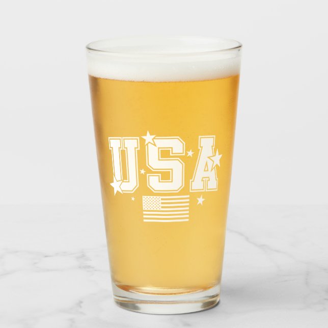 Cerveza con bandera de EE. UU. (Anverso (lleno))