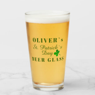 Cerveza con el nombre del día de San Patricio