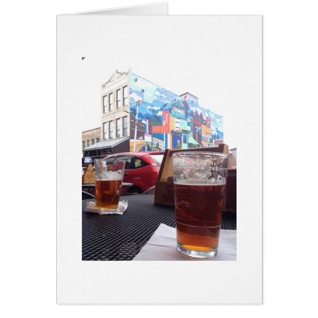 CERVEZA CON VISTAS AL BARRIO DE LA TIERRA DE PITTS (Frente)