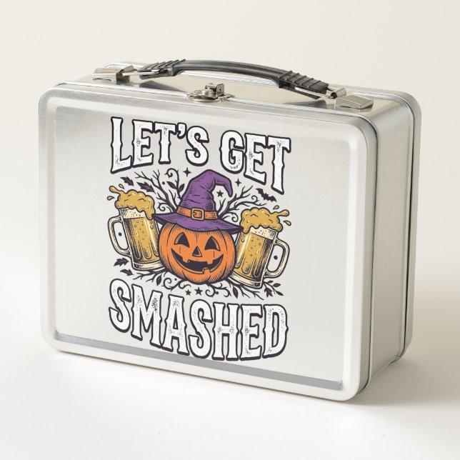Cerveza de calabaza Halloween Let's Get Smashed (Anverso)