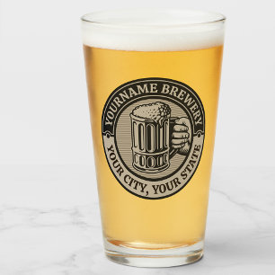 Cerveza de elaboración de nombres personalizados C