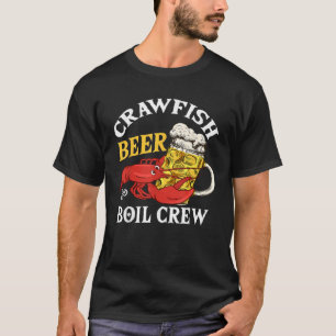 Cerveza De Langosta Y Camisa De Mariscos De Tripul