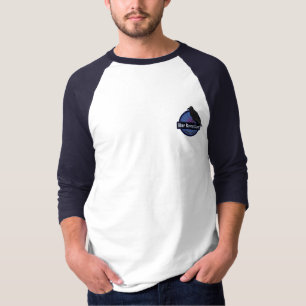 Cerveza de malta azul del cuervo - camiseta del