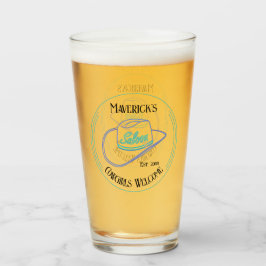 Cerveza de pintura Retro Cowboy Saloon Drinkware