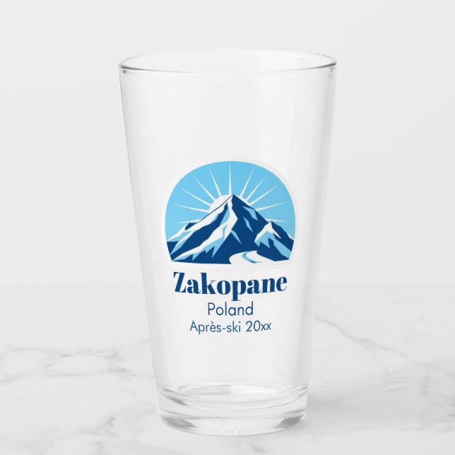 Cerveza de pista de esquí de Zakopane (Anverso)