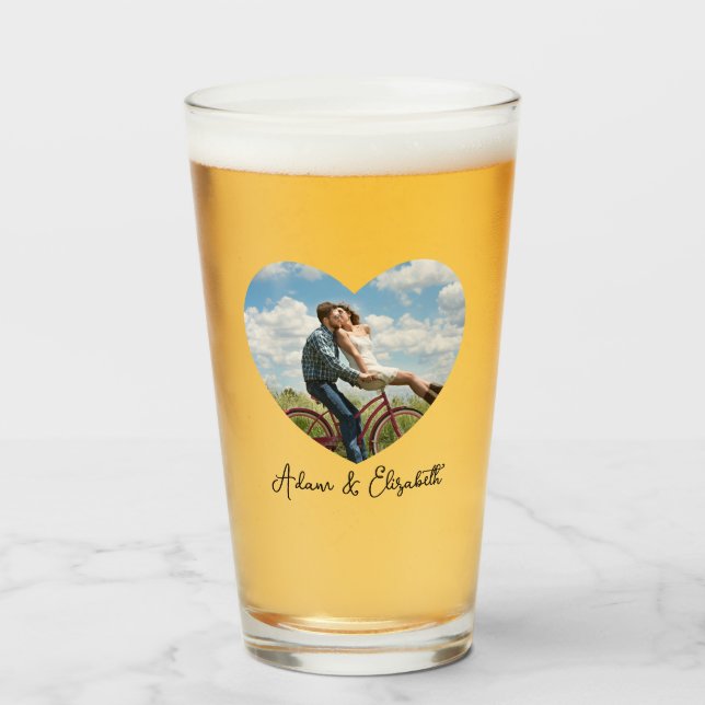 Cerveza de regalo de pareja Día de San Valentín pe (Anverso (lleno))