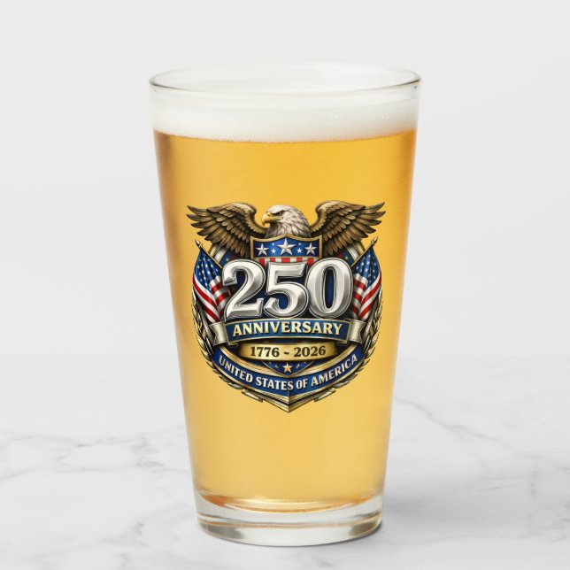 Cerveza del 250 Aniversario de EE. UU. (Anverso (lleno))