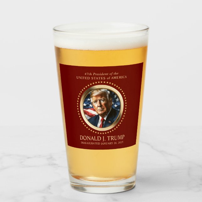 Cerveza del Día de la Inauguración de Trump (Anverso (lleno))