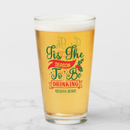 Cerveza divertida de Navidades para beber en tempo