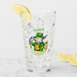 Cerveza divertida del día de San Patricio gato irl