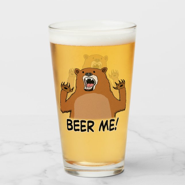 Cerveza divertida yo oso (Anverso (lleno))