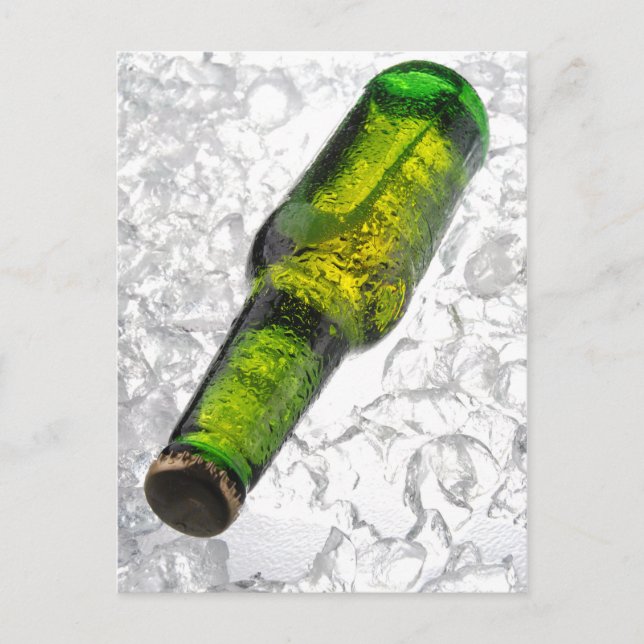 Cerveza en postal de hielo (Anverso)
