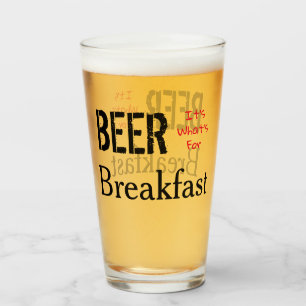 Cerveza, es lo que hay para desayunar