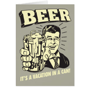 Cerveza: Es una vacaciones en lata