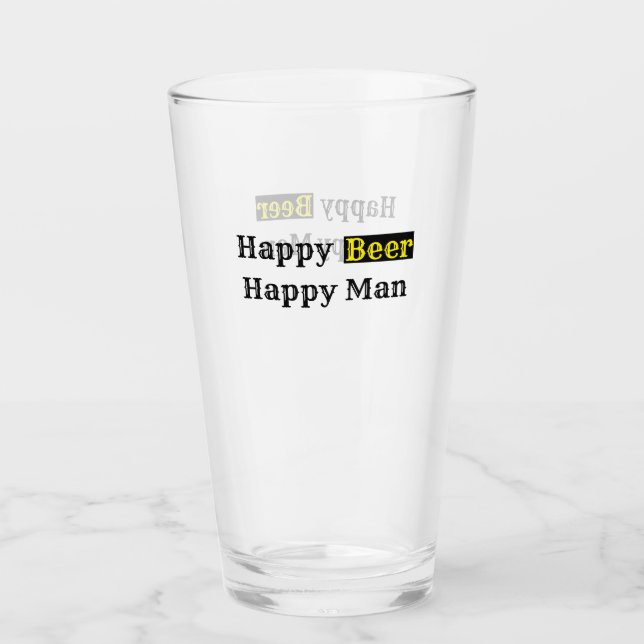 Cerveza Feliz Hombre Feliz (Anverso)