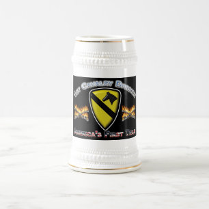 Cerveza Jarra de regalo de la 1ª División de Caballería