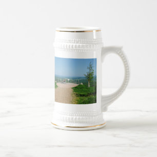 Cerveza Jarra Mittelgebirgslandschaft, país de vencedor
