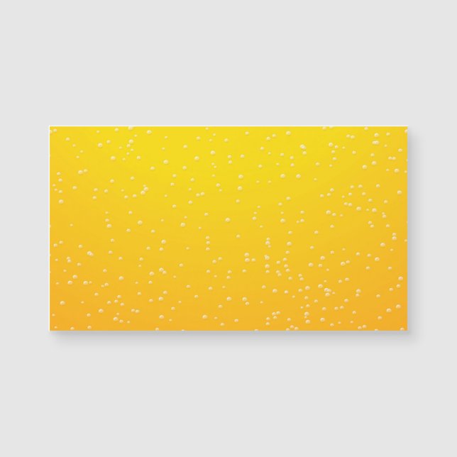 Cerveza Lager con pequeñas burbujas (Anverso)