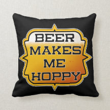 Cerveza Me Hace SALTAR - Almohada 16" x 16"