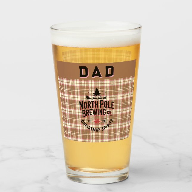 Cerveza Navideña Personalizada North Pole Brewing  (Anverso (lleno))