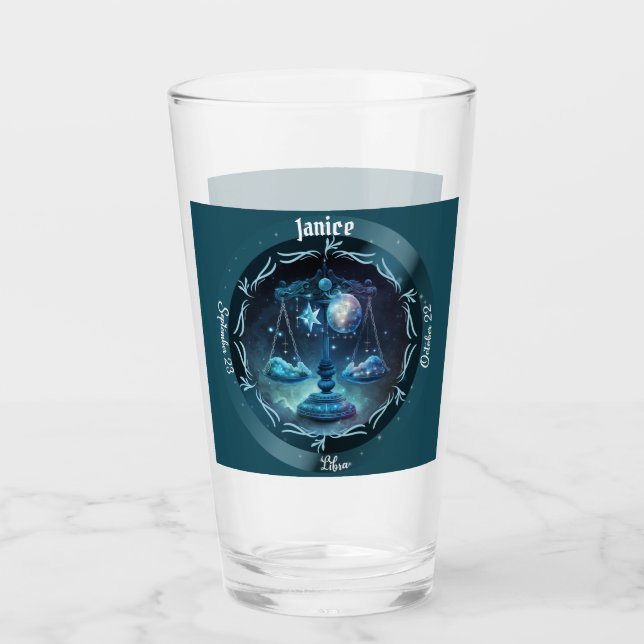 Cerveza Personalizable Libra Zodiaco (Anverso)
