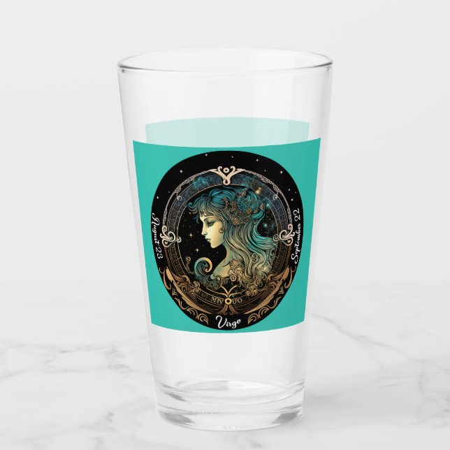 Cerveza Personalizable Zodiaco Virgo (Anverso)