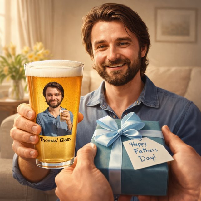 Cerveza Personalizada (Fathers Day glass)