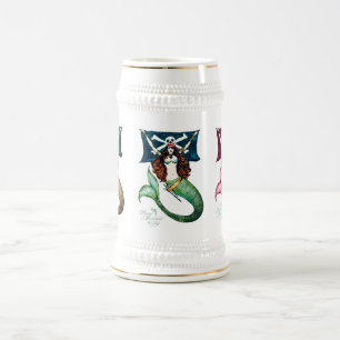 Cerveza Piratee el ~ de la jarra de cerveza/de Stein de la