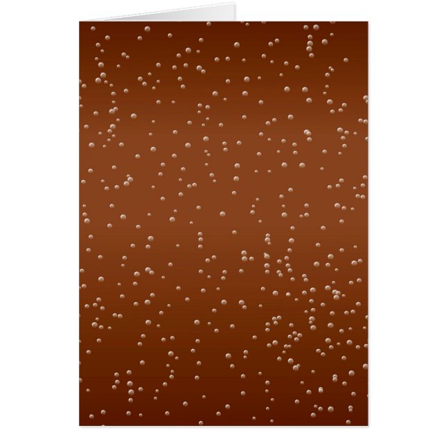 Cerveza raíz con burbujas pequeñas arte de fondo (Frente)