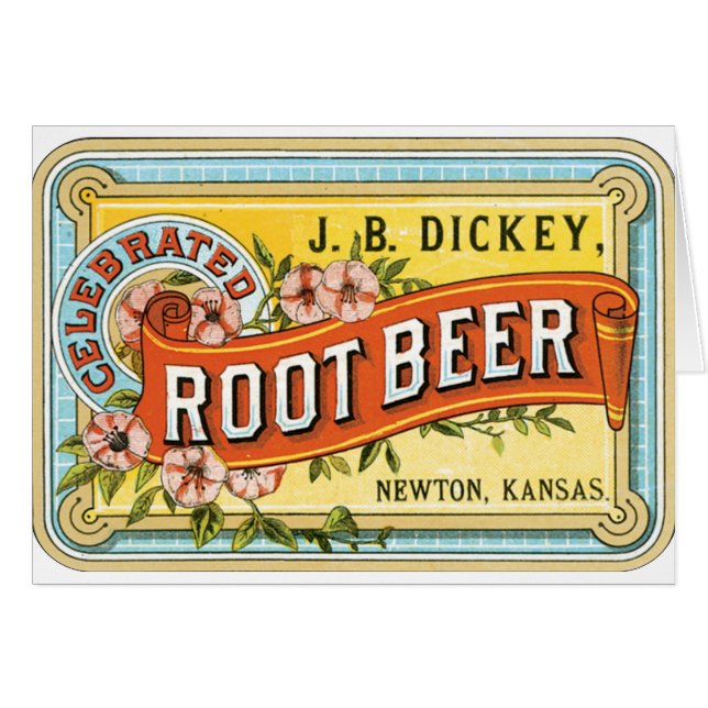 Cerveza raíz de Dickey (Anverso (Horizontal))