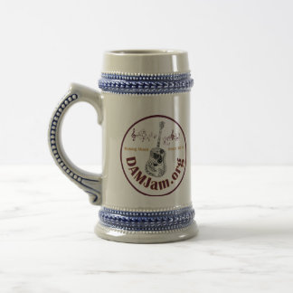 Cerveza Stein de DAMJam y tazas de café