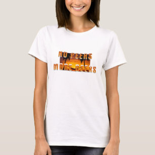 Cerveza TEE en camisetas de las damas del paraíso