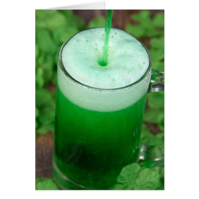 Cerveza verde irlandesa (Frente)