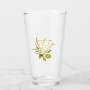 Cerveza Willow Verdor y Oro Geométrico Diamante